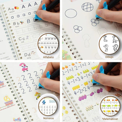 Cuaderno de práctica mágica para niños