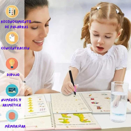Cuaderno de práctica mágica para niños